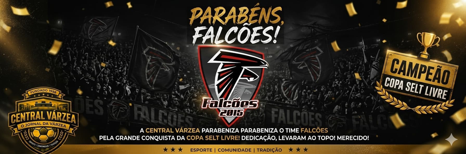 Falcões conquista a Copa SELT Livre e escreve mais um capítulo de sua história O Clube Falcões é o grande campeão da Copa SELT Livre.