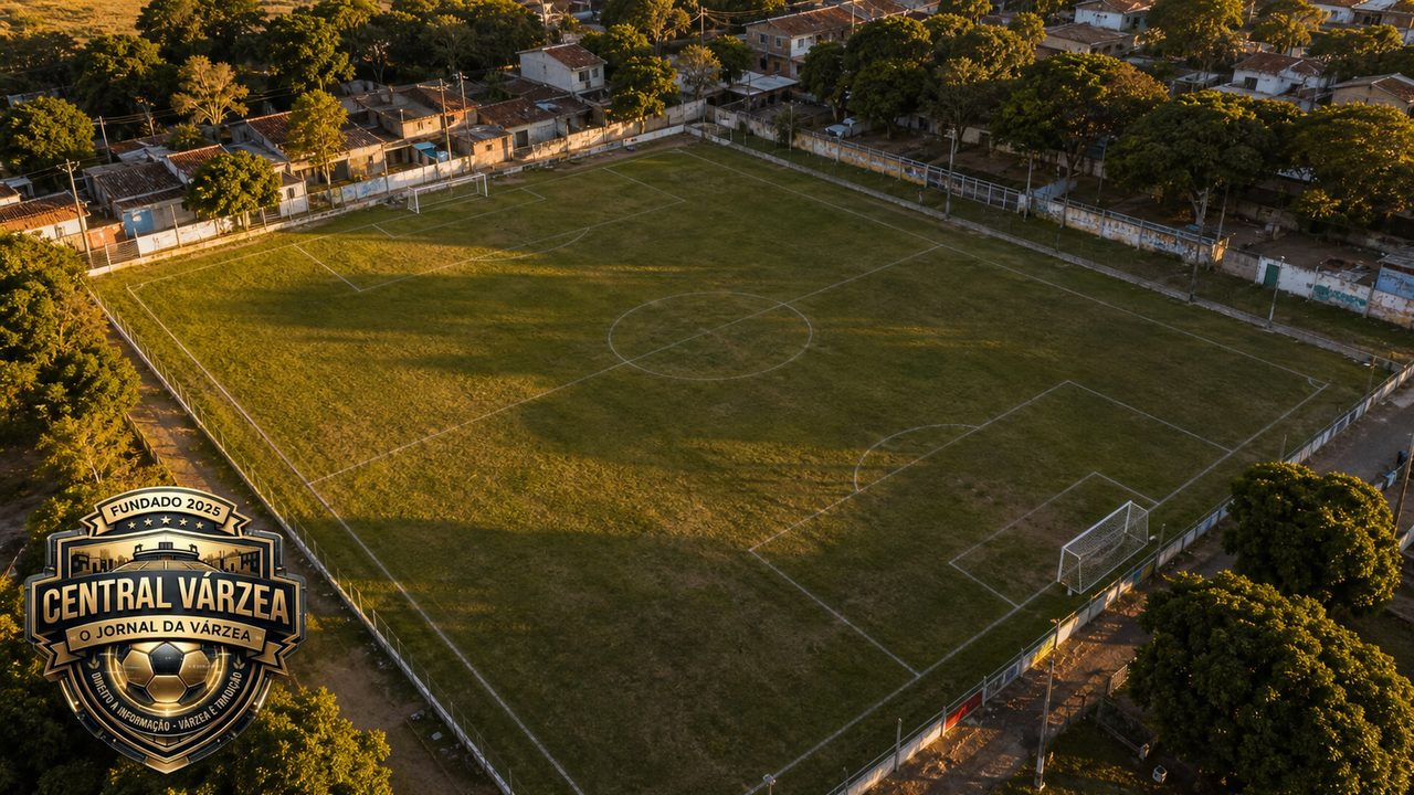 Wallpaper Campo de várzea aéreo da Central Várzea para computador